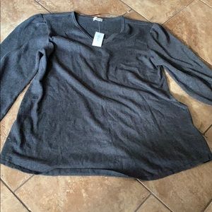 XXL Style & Co. Grey Sweater new with tags